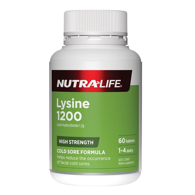 Nutralife Lysine 1200Mg Tabs 60