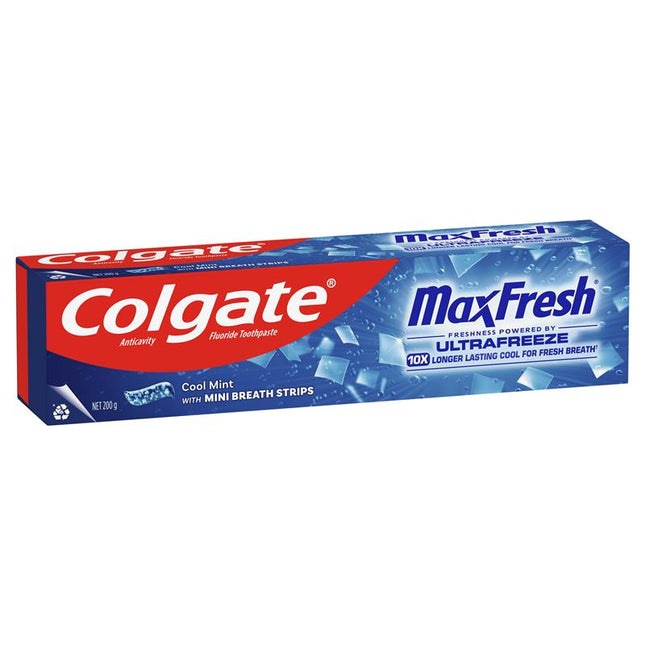 Colgate Max Fresh Toothpaste with Cooling Crystals Cool Mint 200G