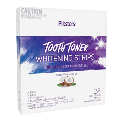 Designer White Tooth Toner Whitening Strips 28 Pack