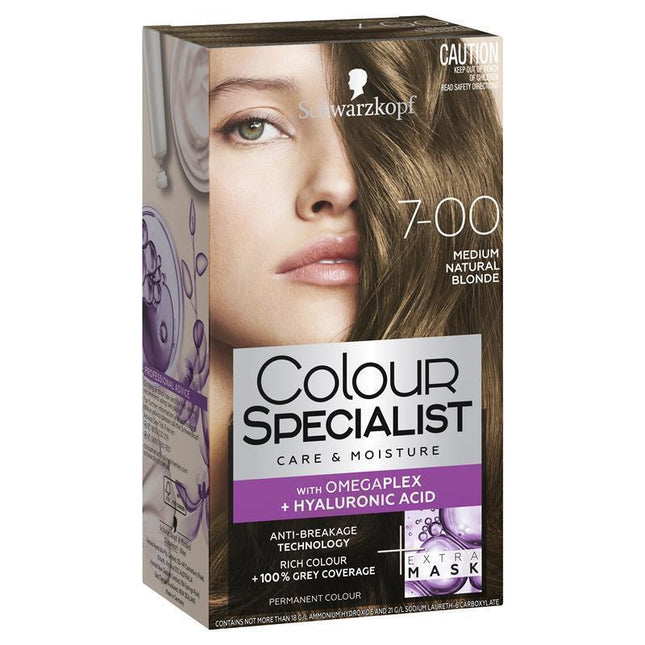 Schwarzkopf Colour Specialist 7-00 Medium Natural Blonde - OhYouLuckyDuck.com.au