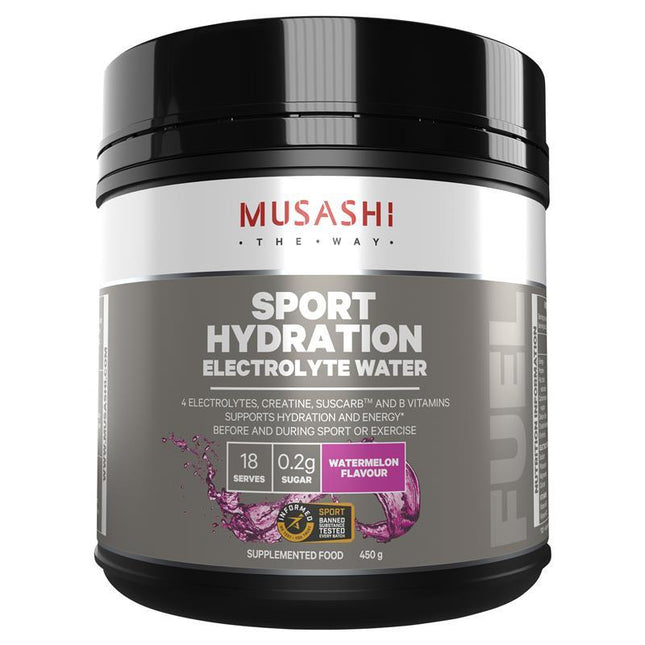 Musashi Energy & Hydration Powder Watermelon 450g