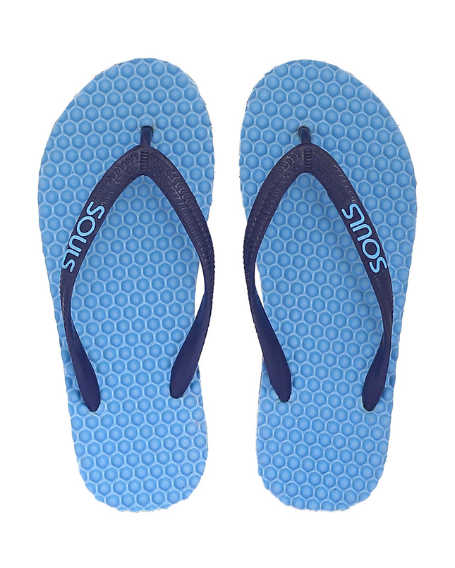Souls Original Massage Thongs Cool Blue M6 L8