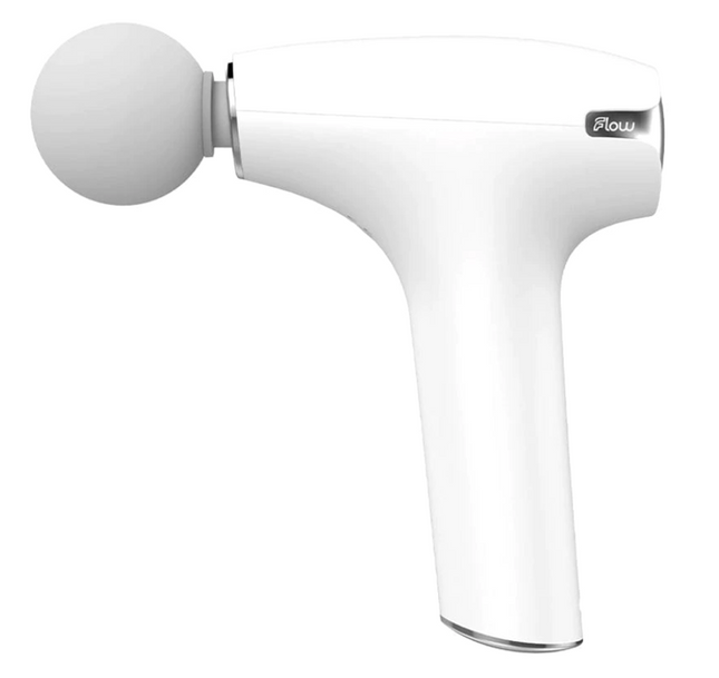 Flow Nano Handheld Massager & Heat Therapy Device – White - OhYouLuckyDuck.com.au