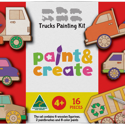 Artico Paint & Create Kit Trucks