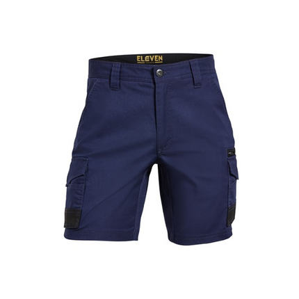 Eleven Contrast Panel Short Navy Black