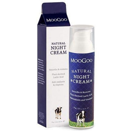 MooGoo Face Night Time Restoration Cream 75g - OhYouLuckyDuck.com.au