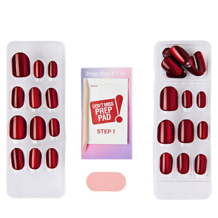 Kiss Color FX Impress Press-On Nails Hidden Gem