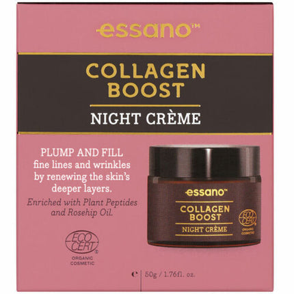 Essano Collagen Boost Night Cream 50ml - OhYouLuckyDuck.com.au