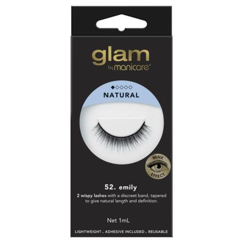 Glam By Manicare 52. Emily Mink Effect Lashes - OhYouLuckyDuck.com.au