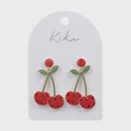 Kiki Cherry Pop Earrings