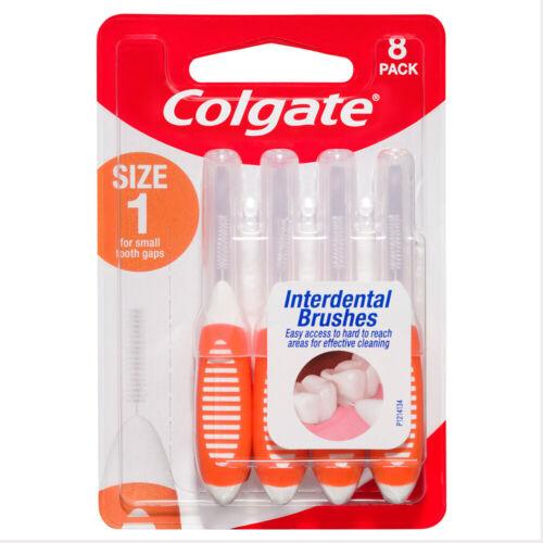 Colgate Interdental Brushes Size 1 8 Pack - OhYouLuckyDuck.com.au