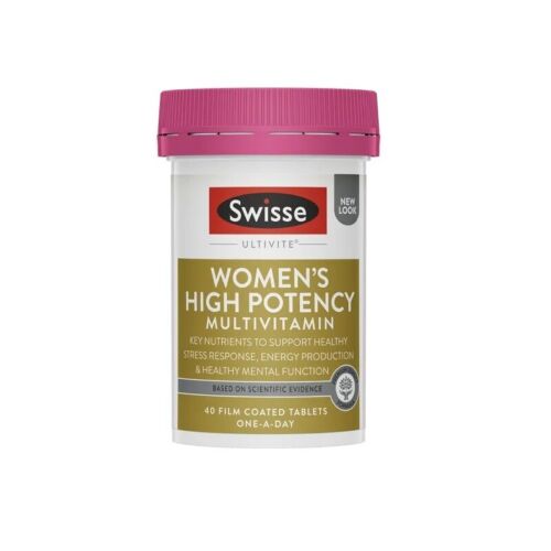 Swisse Women's Ultivite Power Multivitamin 40 Tablets - OhYouLuckyDuck.com.au