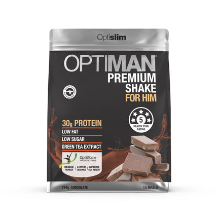 Optislim Optiman Premium Chocolate 784g
