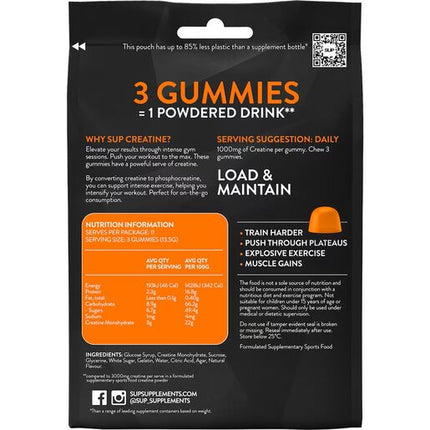 Sup Creatine Gummies for Muscle Performance and Power