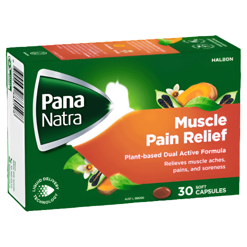 Pana Natra Muscle Pain Relief 30 Soft Capsules - OhYouLuckyDuck.com.au