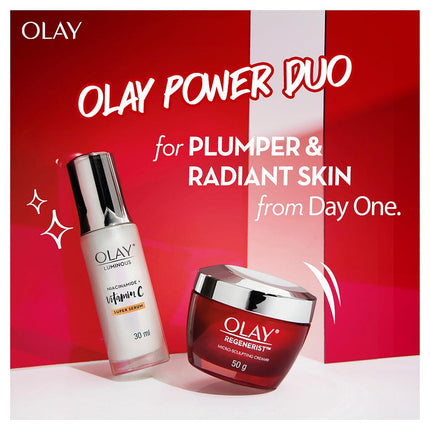 Olay Regenerist Advanced Anti-Ageing Micro-Sculpting Face Cream Moisturiser 50g - OhYouLuckyDuck.com.au
