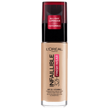 L'Oreal Infallible 24H Fresh Wear Foundation - 330 Hazelnut - OhYouLuckyDuck.com.au