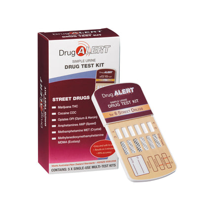 Drug Alert Street Drugs Test Kit 5 pack