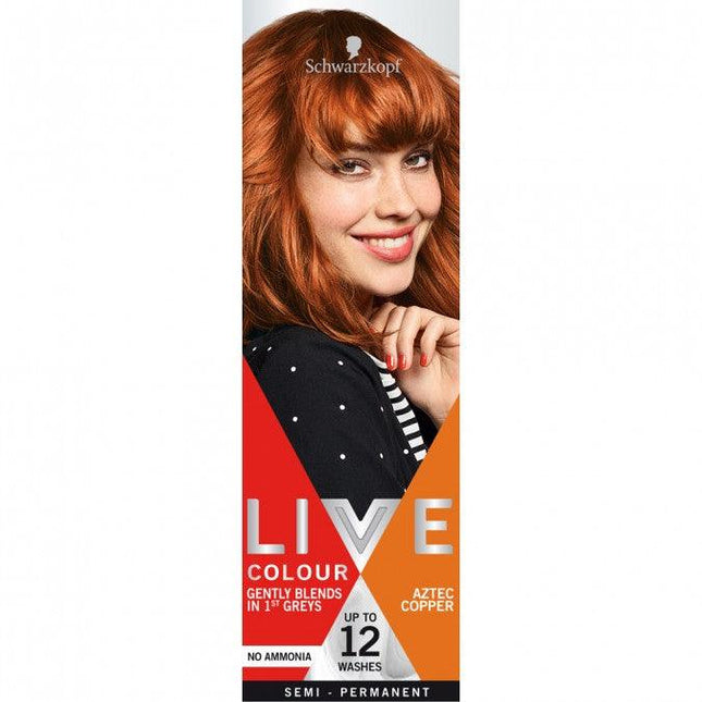 Schwarzkopf Live Colour Aztec Copper 75ml - OhYouLuckyDuck.com.au