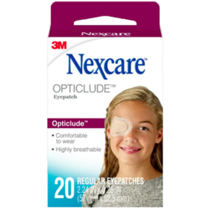 Nexcare Opticlude Eye Patch Adult 82MM X 57MM Single