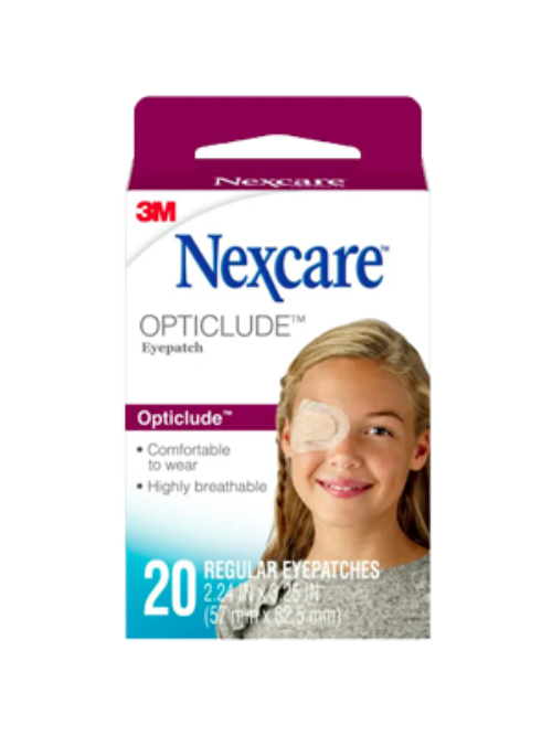 Nexcare Opticlude Eye Patch Adult 82MM X 57MM Single