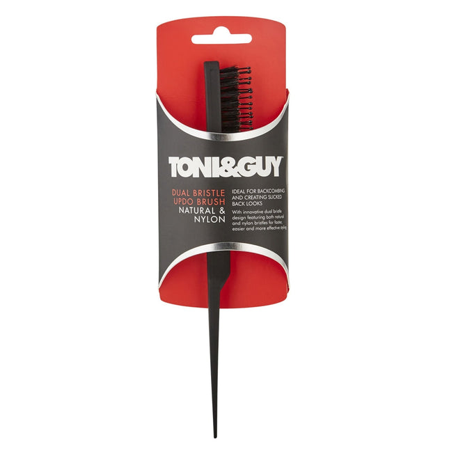 Toni Guy Dual Bristle Updo Hair Brush Natural And Nylon