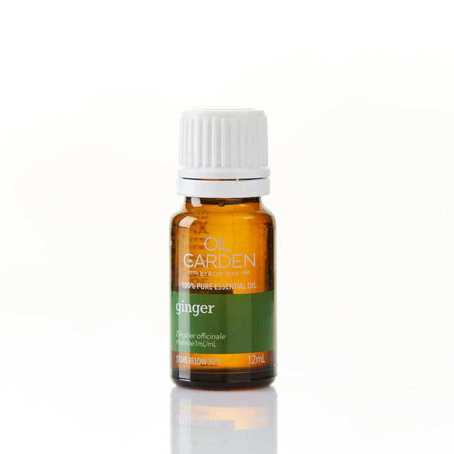 Oil Garden Ginger Pure Essential Oil 12mL - OhYouLuckyDuck.com.au