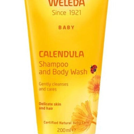 Weleda Baby Calendula Shampoo and Body Wash 200mL
