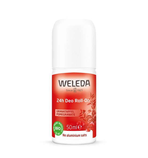 Weleda 24Hr Deo Roll-On Pomegrante 50ml