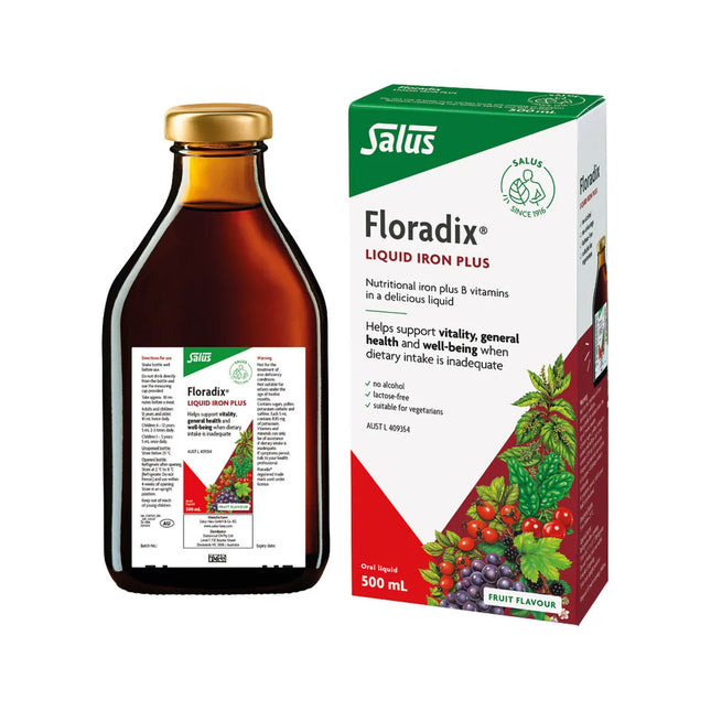 Salus-Haus Floradix Liquid Iron Plus 500ML