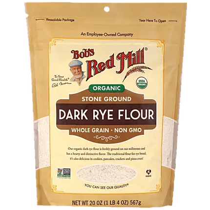 Bob's Red Mill Organic Dark Rye Flour 567g