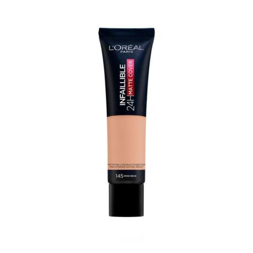 L'Oreal Infallible Matte Cover 145 Rose Beige - OhYouLuckyDuck.com.au