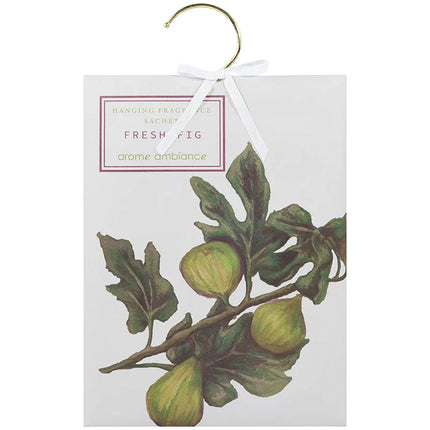 Arome Ambiance Set of 4 Hanging Fragrance Sachets Fresh Fig
