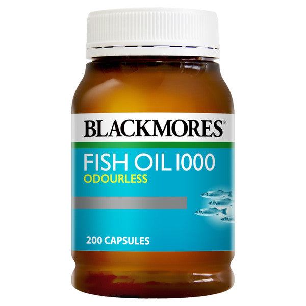 Blackmores Odourless Fish Oil 200 Capsules