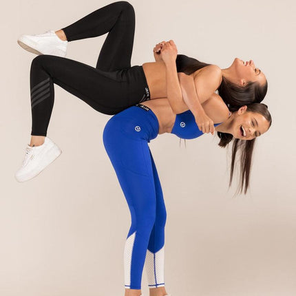 Premium Activewear - Kaia Leggings - Cobalt Blue - OhYouLuckyDuck.com.au