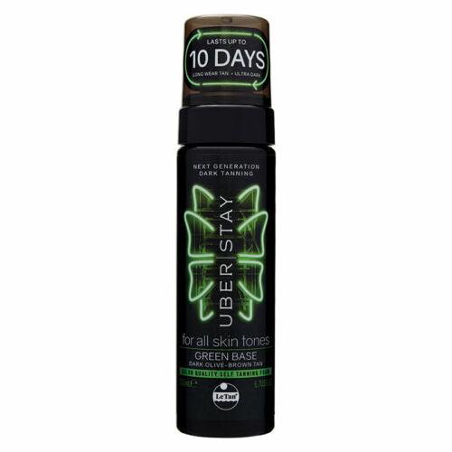 Le Tan Uber Stay Self Tanning Foam Green Base 200ml - OhYouLuckyDuck.com.au