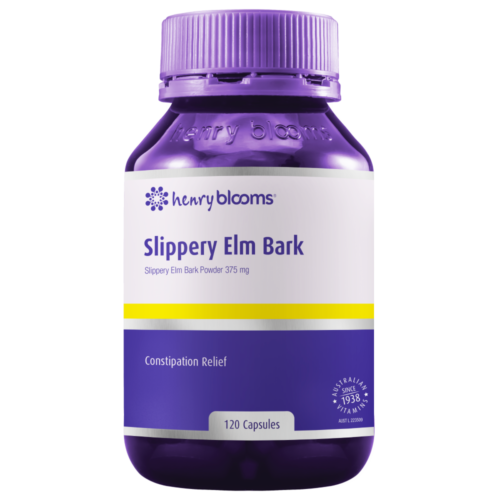 Henry Blooms Slippery Elm Bark 120 Capsules - OhYouLuckyDuck.com.au