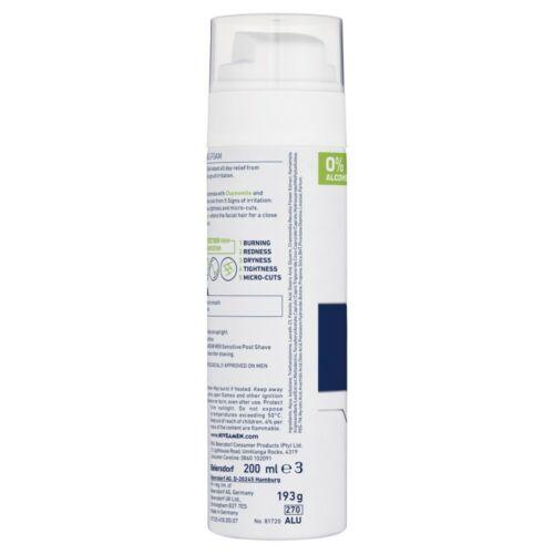 Nivea Men Sensitive Shaving Foam 200ml - OhYouLuckyDuck.com.au