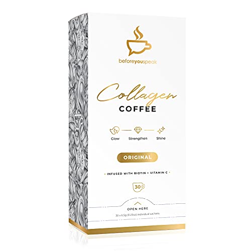 Beforeyouspeak Collagen Coffee Mocha 6.5G 30 Pack
