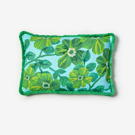 Bonnie and Neil Rosetta Blue Cushion