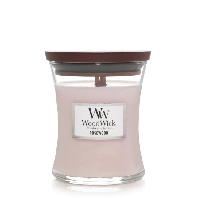 WoodWick Ellipse Jar Candle with Hearthwick Flame Rosewood 453.6G
