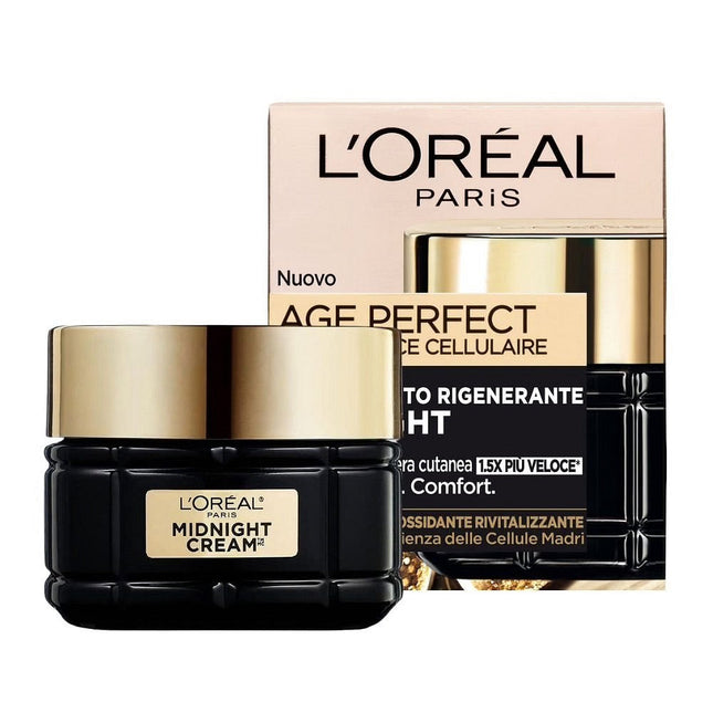 L'Oreal Paris Age Perfect Cell Renewal Midnight Cream 50ml - OhYouLuckyDuck.com.au