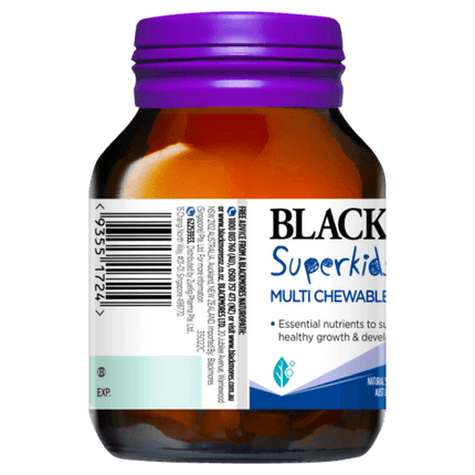 Blackmores Superkids Multi Chewables 60 Tablets - OhYouLuckyDuck.com.au