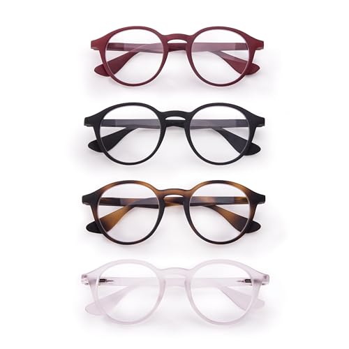 ISALBI Classic Readers Unisex Lightweight Reading Glasses