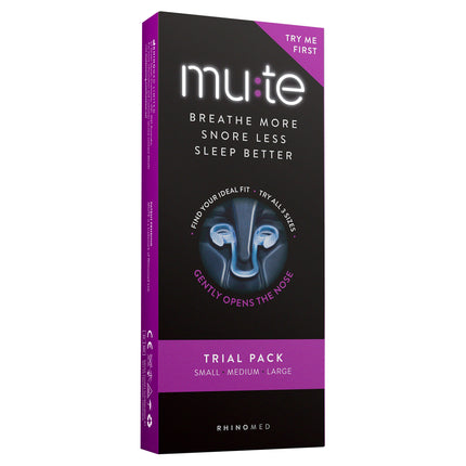 Rhinomed Mute Snoring Device Trial Pack