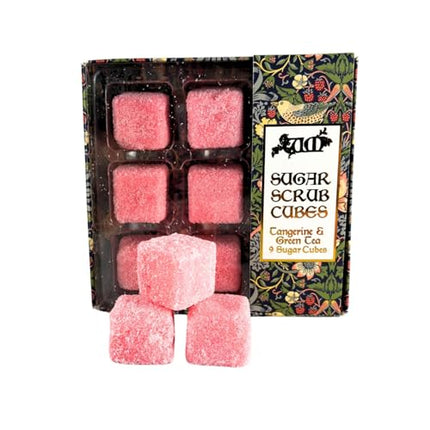 Heathcote and Ivory Morris and Co Strawberry Thief Sugar Scrub Set 3 x 50ml