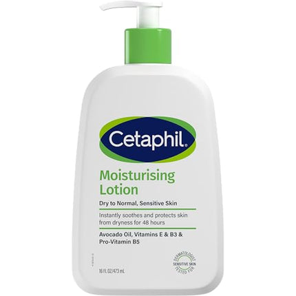 Cetaphil Moisturising Lotion For Dry To Normal Sensitive Skin 473ML