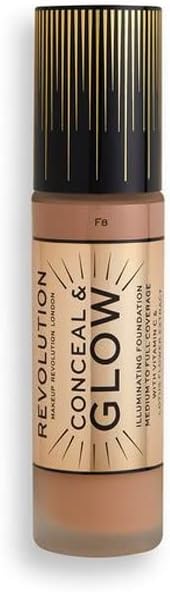 Makeup Revolution Conceal & Glow Foundation F8 23ml