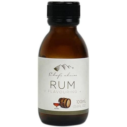 Chef's Choice Natural Rum Extract for Baking and Cooking 100ML