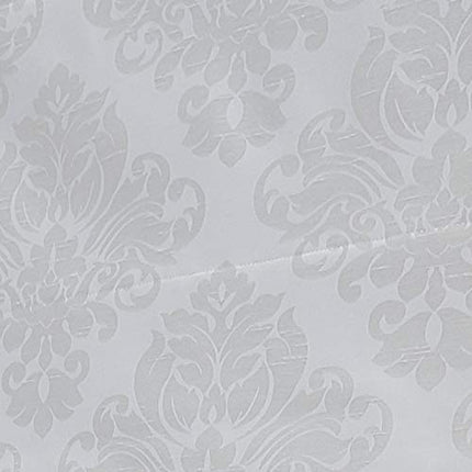 Curtainworks Damask Window Shade 31in W x 64in L Ivory